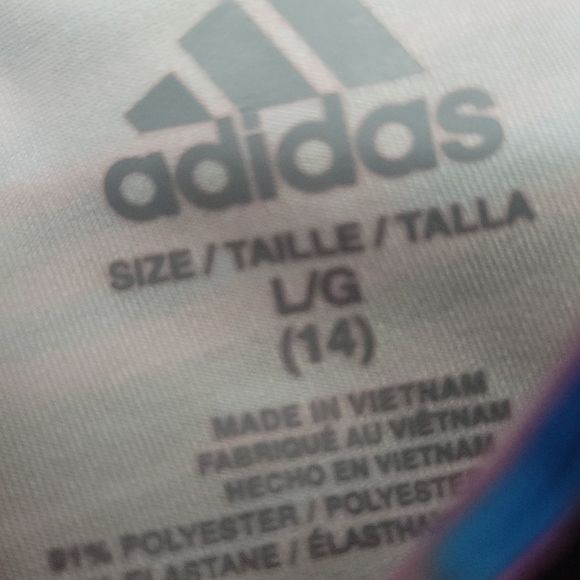 𝅺girls adidas size large(14) Leggings - Picture 4 of 5